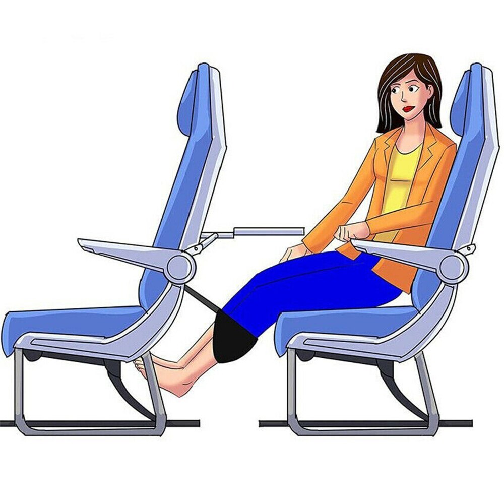 Portable Foot Rest Travel Footrest Flight Carry-on Foot Rest Office Feet Rest Leg Hammock Travel Accessories Footrest Hammock