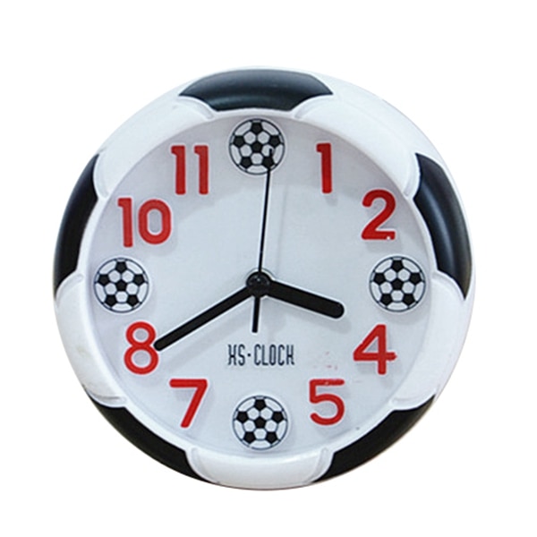 Quartz clocks Clock 3d real Football alarm clock for kid children bedroom home decor