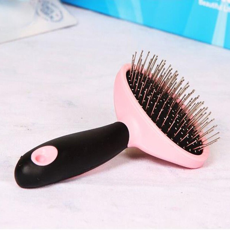 INBEPET Pet Cleaning Groom Comb Dog Long Hair Brush Plastic Handle Airbag Puppy Cat Grooming Massage Bath Brush Multifunction
