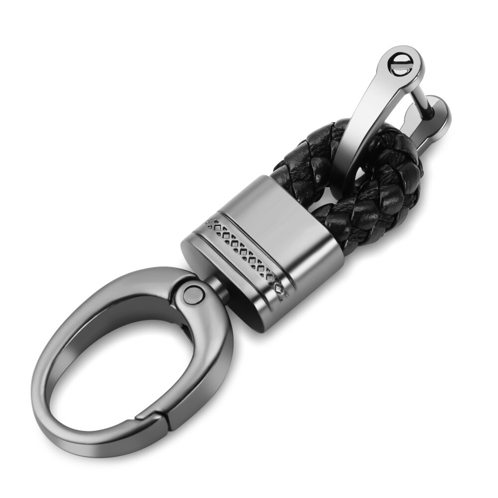 LLavero de cuero tejido a mano llavero de coche para KIA llavero para Renault Opel Lada Dacia Saab Chery Ssangyong Daewoo Lifan Octavia