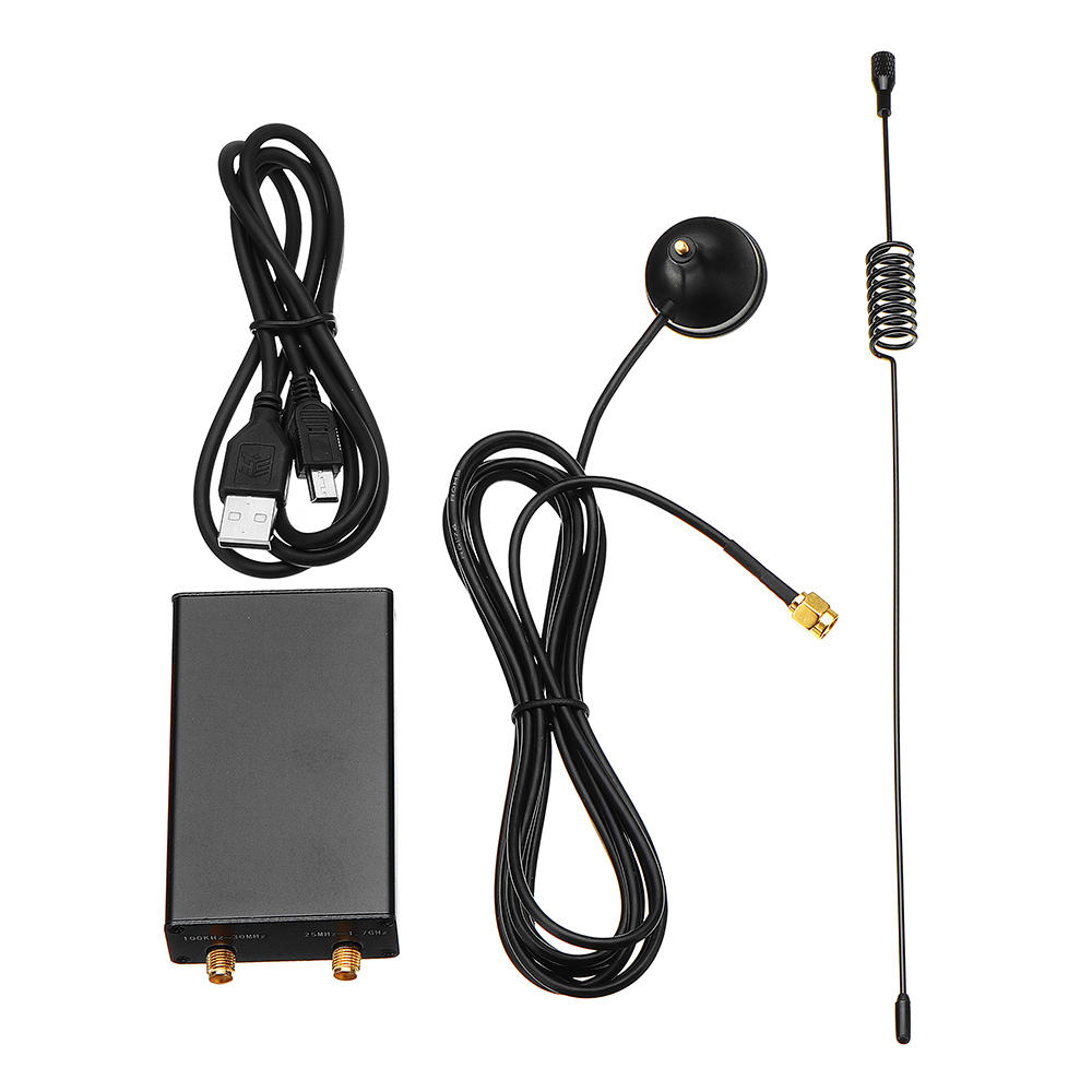 Ham Radio Receiver 100KHz-1.7GHz full Band UV HF RTL-SDR USB Tuner Receiver