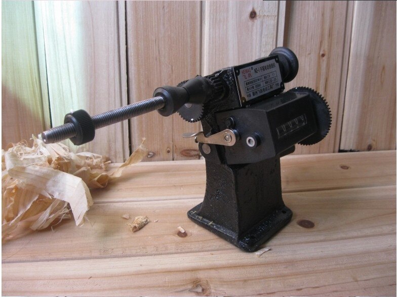 NZ-1 Hand Crank Electric Electronic counting Winding Machine Home Stranded wire Count Cast iron Body Plastic Mechanical Counter