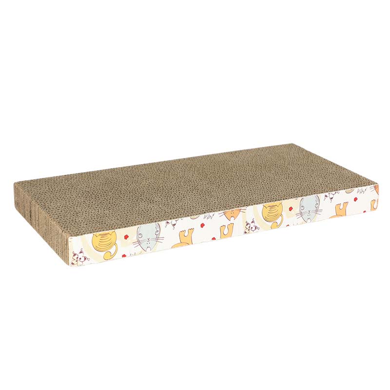 Scratcher Lounge Handgemaakte Katten Kitten Scratcher Krabpaal Interactieve Gegolfd Papier Speelgoed Voor Pet Cat Training