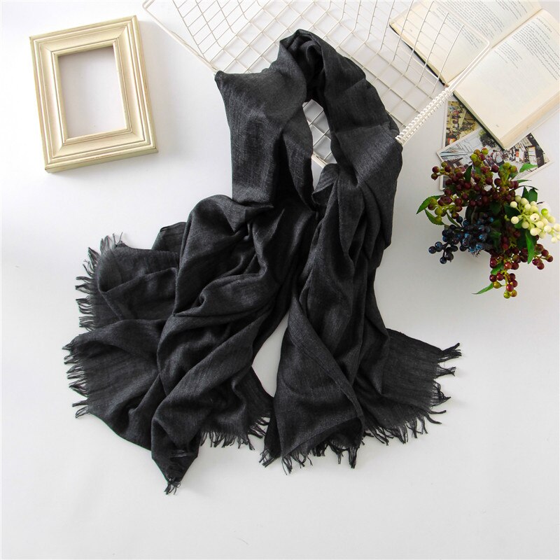 Effen winter dames katoenen sjaal pashmina sjaals warme dekens omslagdoeken dames foulard bandana merk sjaals sjaals hijab: Zie grafiek 6