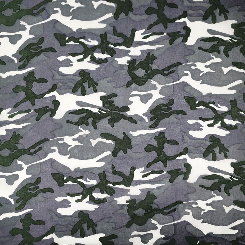 Pañuelo cuadrado de camuflaje para hombre/niño/niña, Bandana de algodón, diadema, anacardo, estilo Hip Hop,