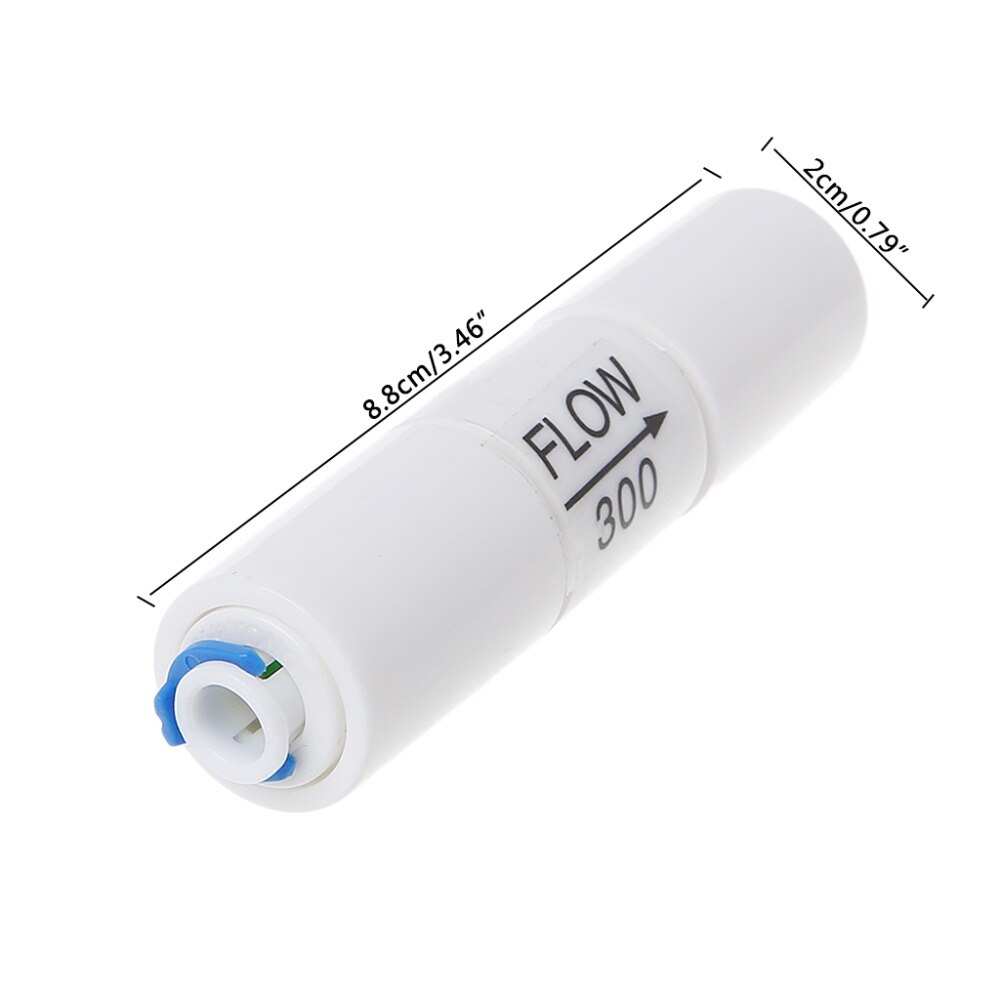 thumbnail image 2 of 2PCS 1/4\" 300CC Flow Restrictor With Quick Connect For RO Reverse Osmosis 2 of 13