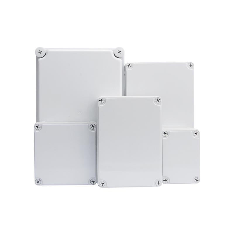 IP65 ABS Junction Box Plastic Waterproof Distribution Box Outdoor Monitoring Power Junction Box Sealed Waterproof Enclosures-AG