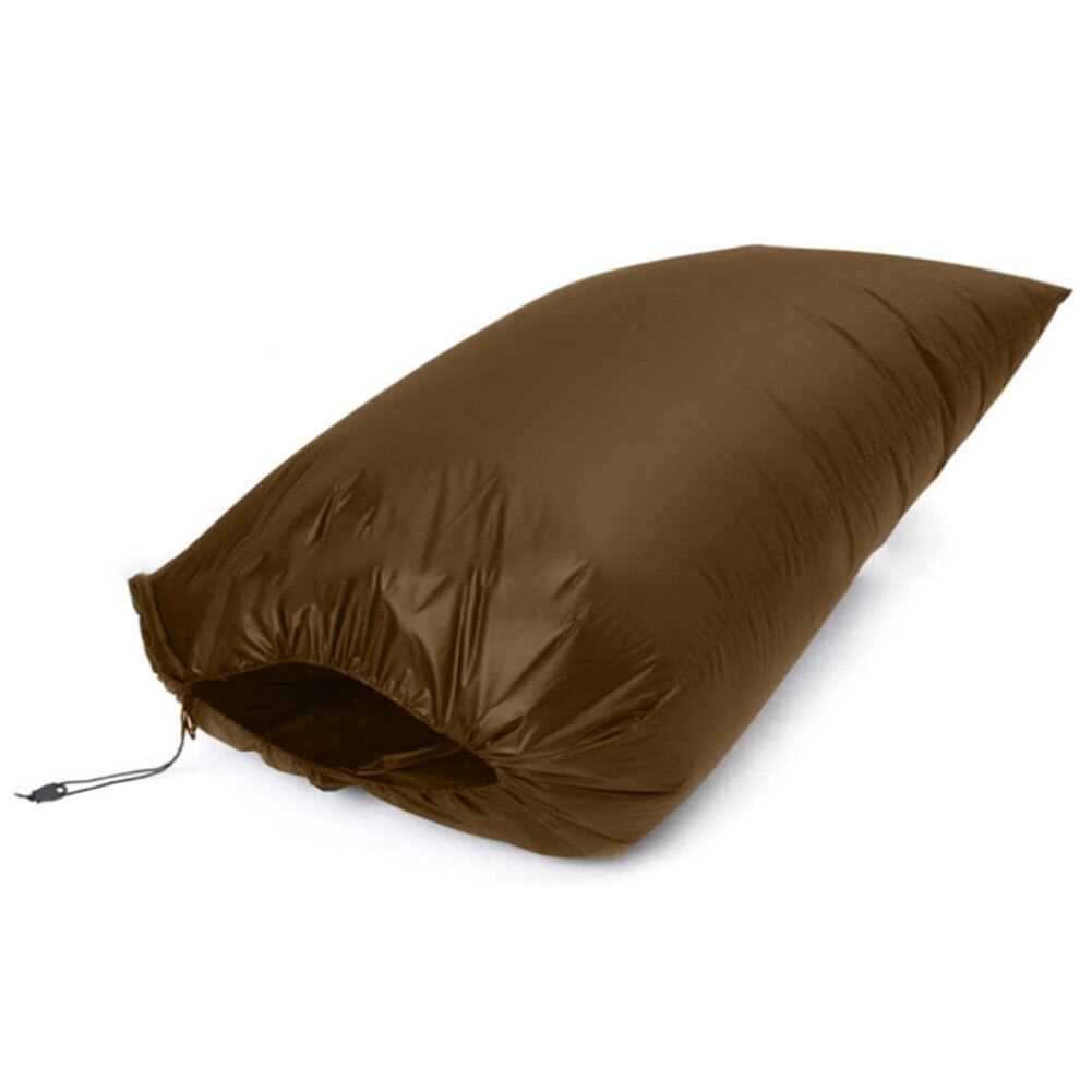 Sac de rangement de feuilles tondeuses à gazon pliable Portable Oxford tissu extérieur outil de nettoyage de jardin Pouchl mauvaises herbes cordon conteneur de déchets: Brown
