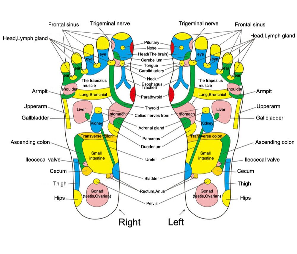 Alfombrilla de acupuntura para pies y piernas, cojín de masaje de reflexología para aliviar el dolor de los pies, 1 unidad