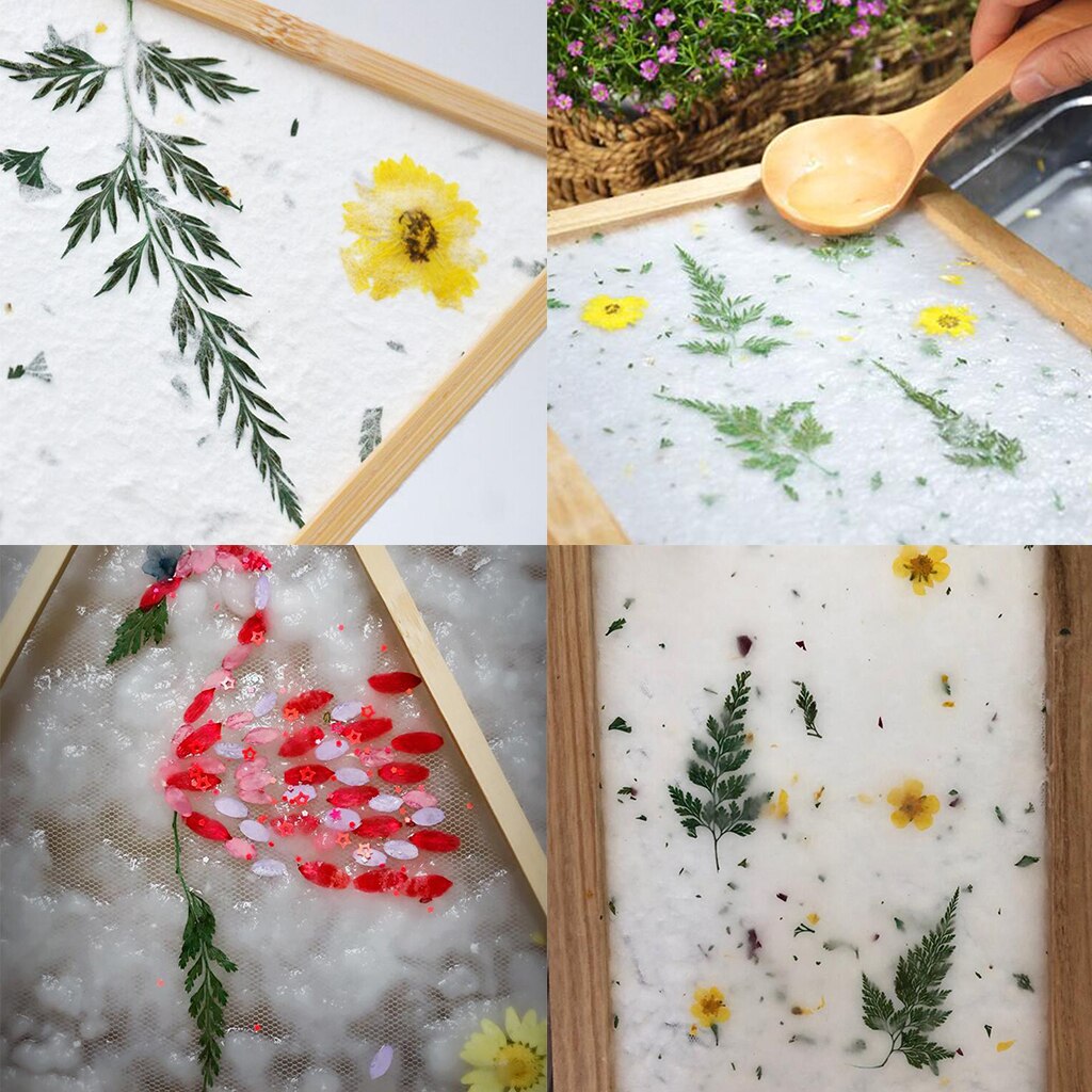 2 sztuk 20x30cm wytwarzanie papieru ramka ekranu wytwarzanie papieru zestaw formy ramka ekranu DIY suszone kwiaty sztuka rzemiosło Handcraf