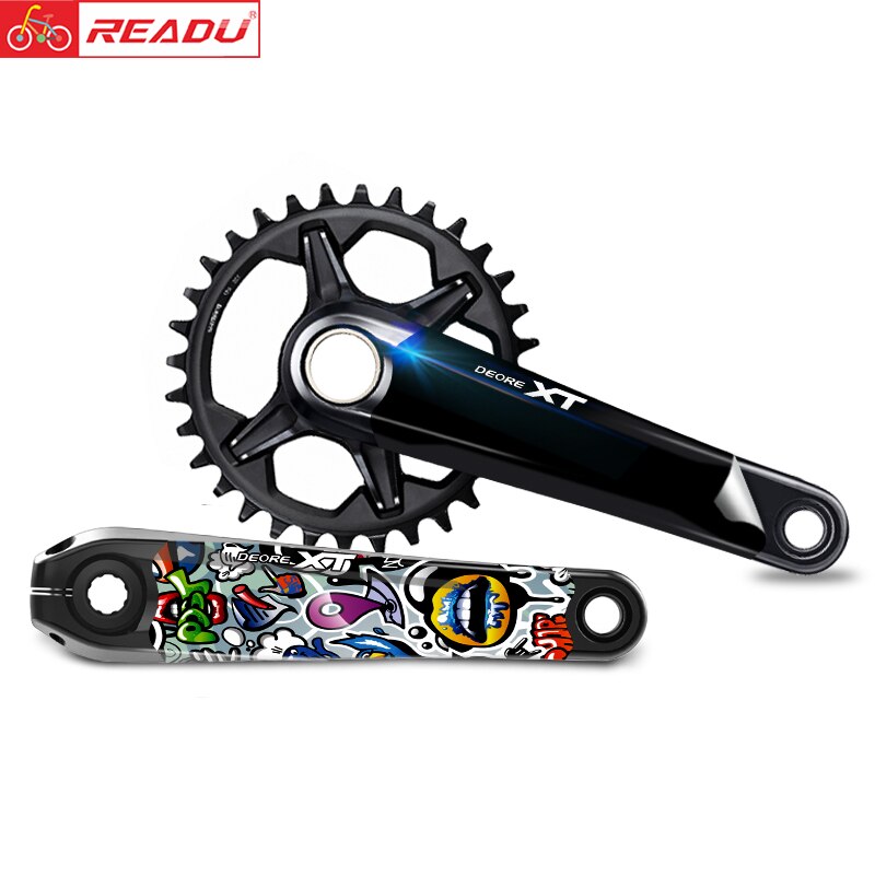 Lehool – autocollant de manivelle de vélo de montagne XT-M8100, AM DH, accessoires de vélo