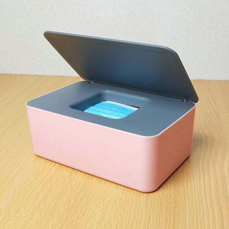 Tissue Doos Natte Doekjes Dispenser Houder Droog Nat Tissue Paper Case Box Doekjes Servet Opbergdoos Houder Container Met Deksel stofdicht: 11