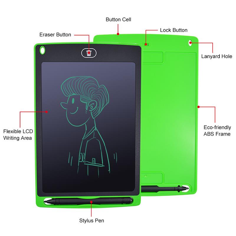drawing tablet 12inch 8.5inch lcd writing tablet electronics graphics tablet drawing board Ultra Thin Portable Hand writing
