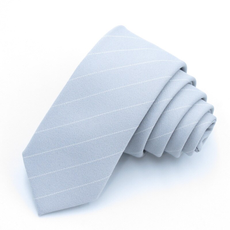 Striped 6cm Tie Men's Skinny Tie Wedding Ties Narrow Necktie For Men Business Necktie Man Clothing Shirt Accessories Gravatas: 6