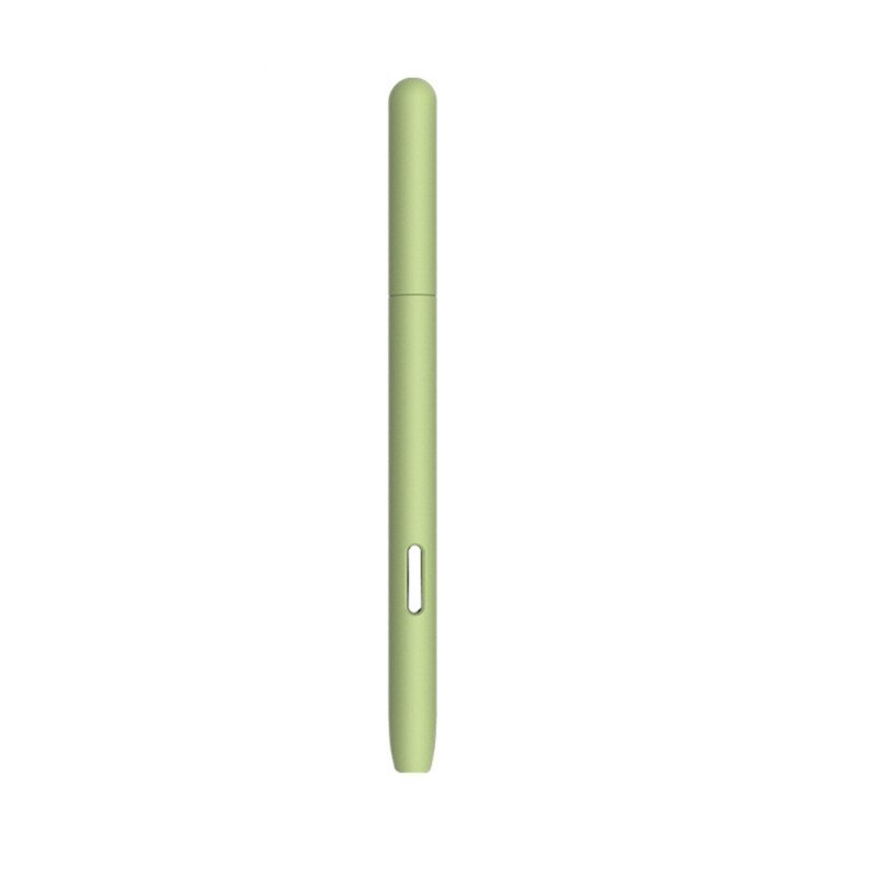 Touch Pen Cover For Samsung-Galaxy Tablet S6 / S7 S-Pen Cover Tablet Silicone Pencil Case For Tab S6 Lite Pen Case: green S6 lite