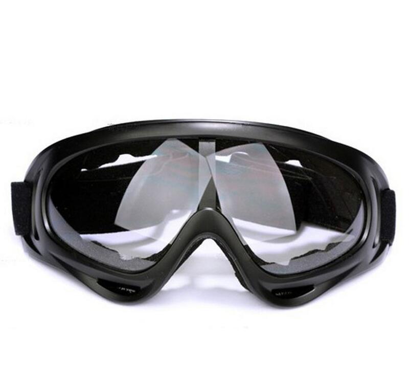 Lunettes antibuée pour Sports de neige d&#39;hiver, Ski, Snowboard, Anti-poussière, coupe-vent, UV400: clear