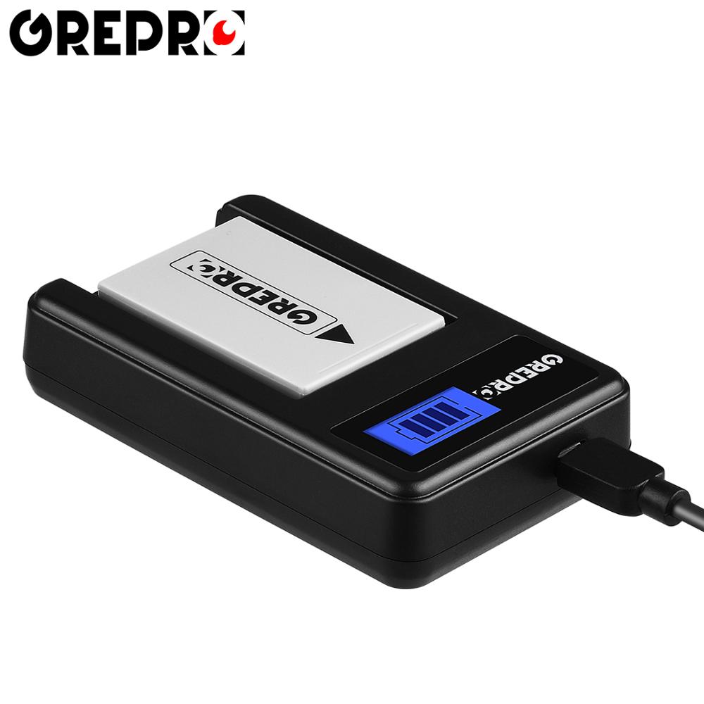 NB-5L NB 5L NB5L batterie de caméra Rechargeable + chargeur USB LCD pour Canon SX220HS SX230HS CB-2LXE PowerShot S100 SD950 SD970 S110
