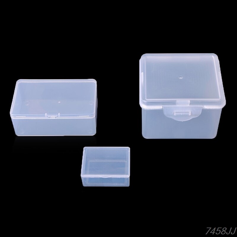 Transparent plastic box Storage Collections Product packaging box dressing case Case G03