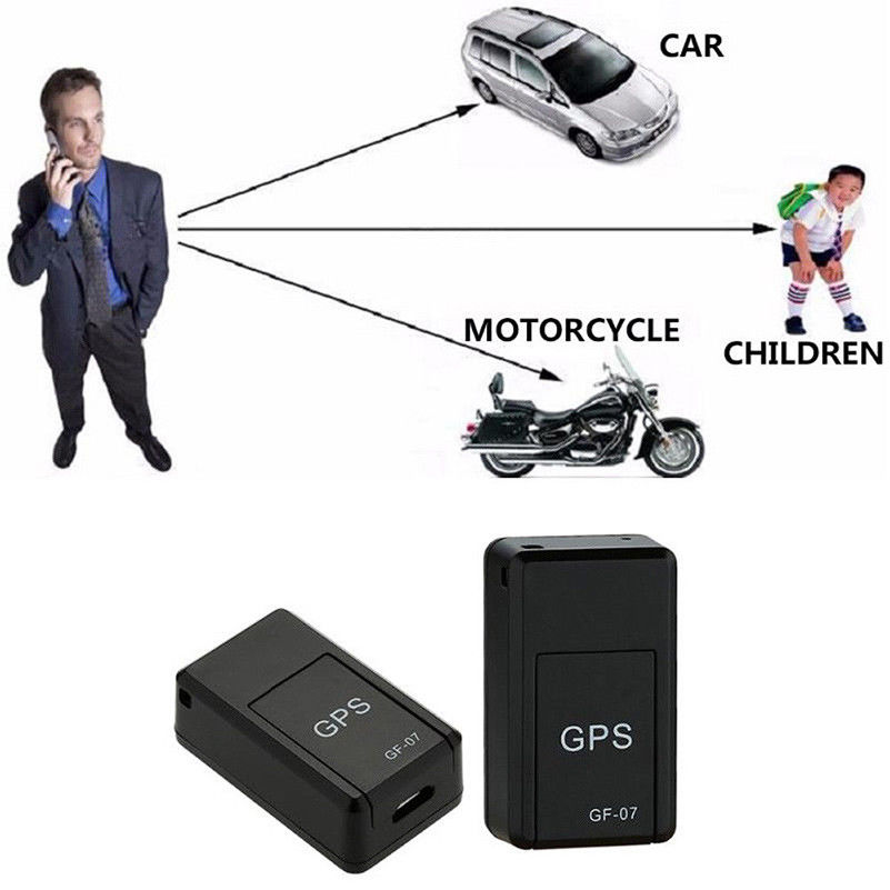 GF07 GPRS-Mini localizador de GPS para coche GSM para niños mayores, rastreador Anti pérdida, Control de voz