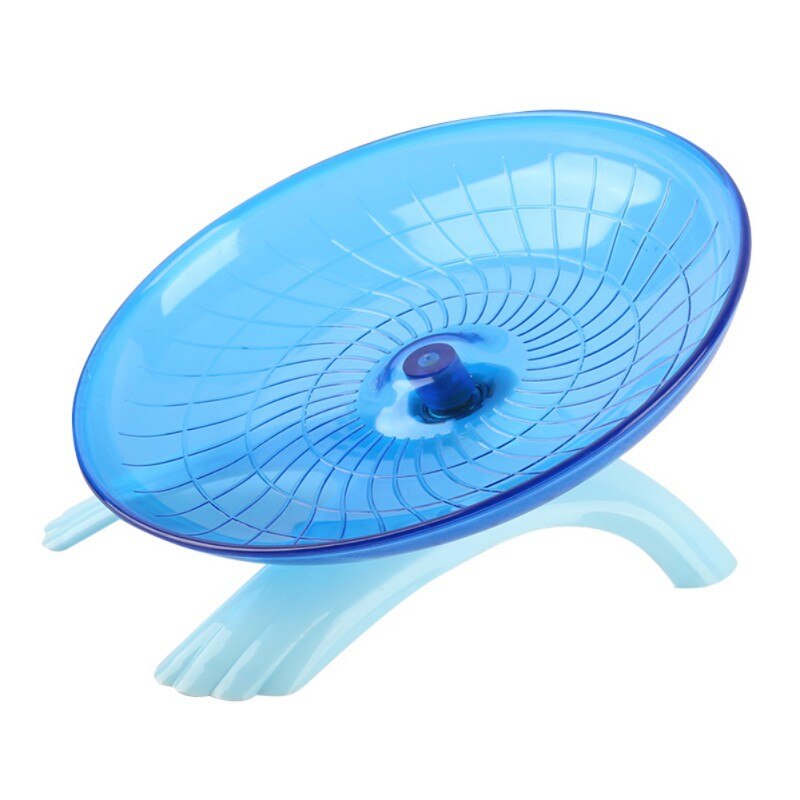 Rueda De Ejercicio Silenciosa Para Hámster Enano | Platillo Volador De 18 Cm, Plástico Fácil De Limpiar, Ideal Para Jaulas Pequeñas