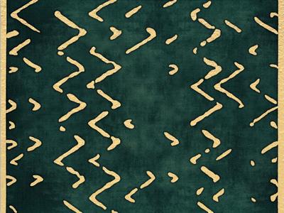 Amerikanischen retro Grün Gold Quaddel karte Tür matt Schlafzimmer wohnzimmer nacht teppich plüsch nicht-Unterhose teppich 150x200 cm größe boden matt: Grün Gold Welligkeit / 45x115cm