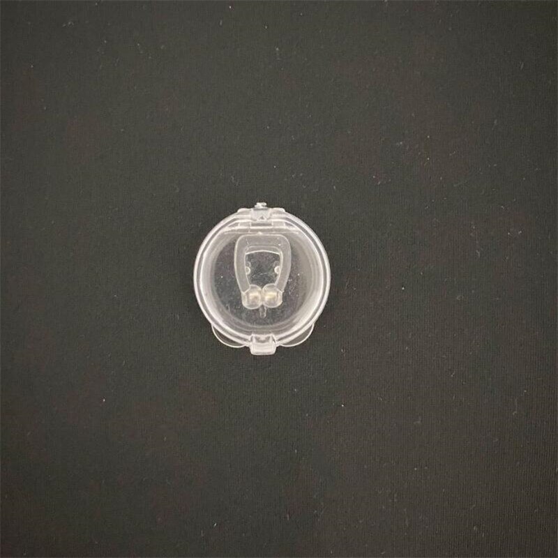 1Pc Magnetische Anti Snurken Apparaat Siliconen Anti Snore Stopper Nose Clip Lade Slapen Aid Apneu Guard Night Apparaat Met case