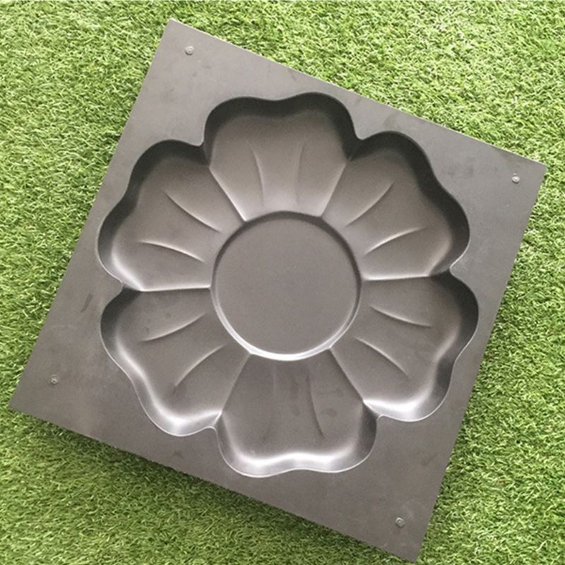 Path Maker DIY Concrete Mold Step Stone Cement Paving Landscape Floor Tile Pavement Mould for Garden Yard Pathway