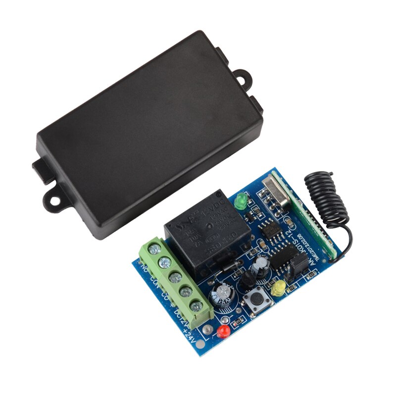 12V 1CH RKE Remote Keyless Entery System Power ON OFF Remote Control Switch Mini Receiver 86 Wall Transmitter