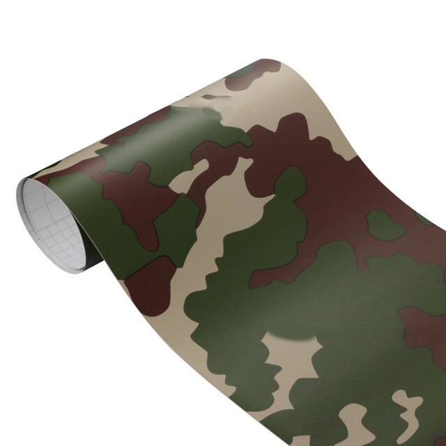 Decor Auto Sticker Waterdicht Camouflage Stijl Pvc Wrap Film Auto Sticker: 2