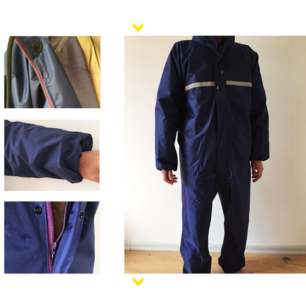 Motorcycle Raincoat Motorbike Conjoined Raincoat Motocross Overalls Men Women Fission Rain Suits Clothing