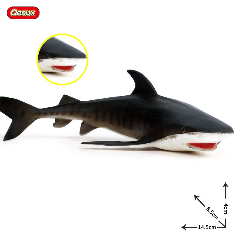 Oenux Zee Leven Onderwater Wereld Walvishaai Krab Schildpad Action Figure Aquarium Ocean Marine Dieren Model Pvc Onderwijs Kinderen Speelgoed