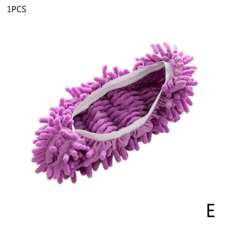 1 cubierta Limpieza de pc para zapatos, multifunción, limpieza de suelo, limpiador de polvo para el pelo, zapatillas para vagos, mopa, herramienta para limpiar zapatos, hogar Ho K9N4: E