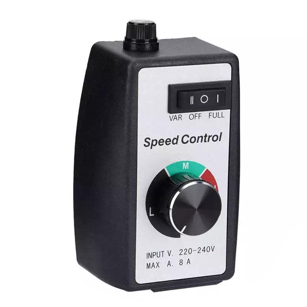 Motor Speed Controller Universele Elektronische Traploze Gouverneur Switch Blower Duct Fan Speed Control Regulator 230V