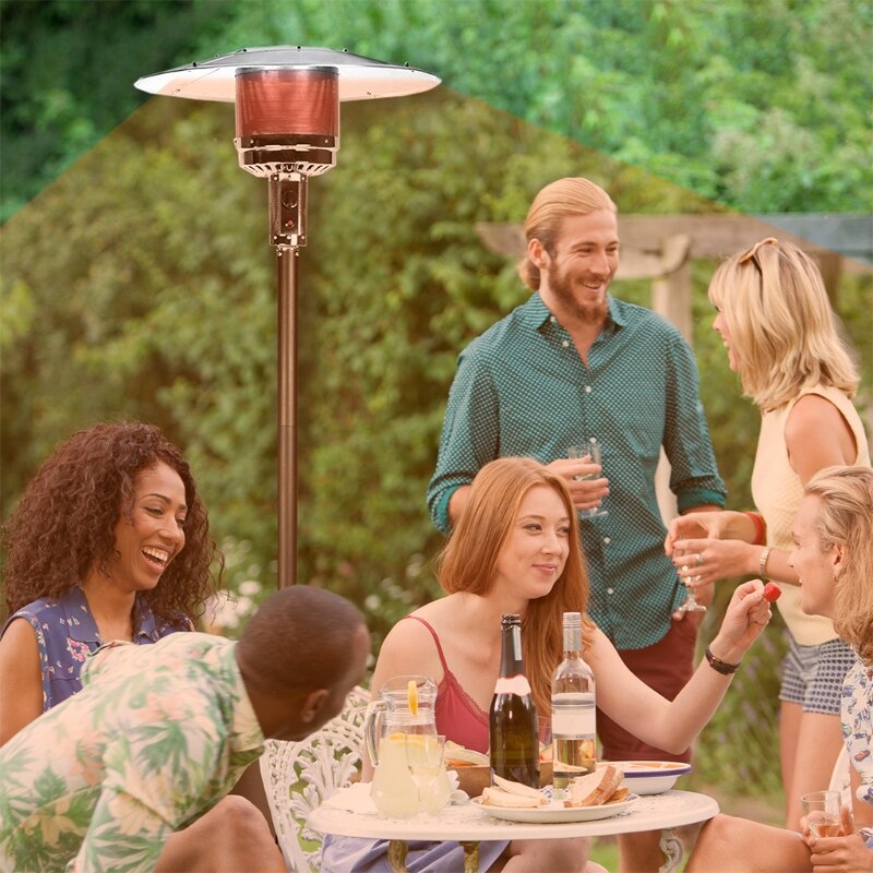 Outdoor Patio Heater Reflector Shield Anti-rust Anti-corrosion Aluminum Cover Propane Heat Reflector Shield Top