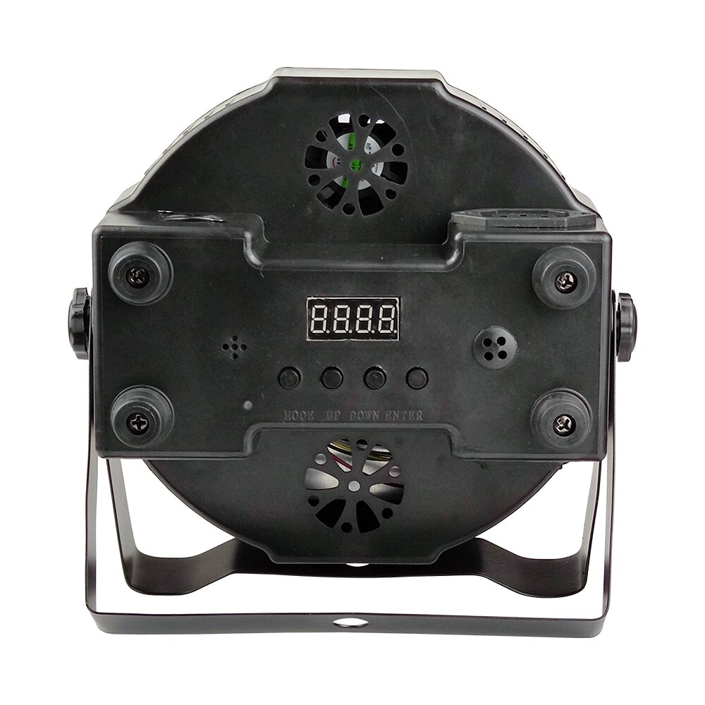 RGBWA UV 6-in-1 Bühne Led Par Licht DMX512 6-Farbe LED Flach Par Licht IN/OUT Stecker Stimme DJ Färben Lichter