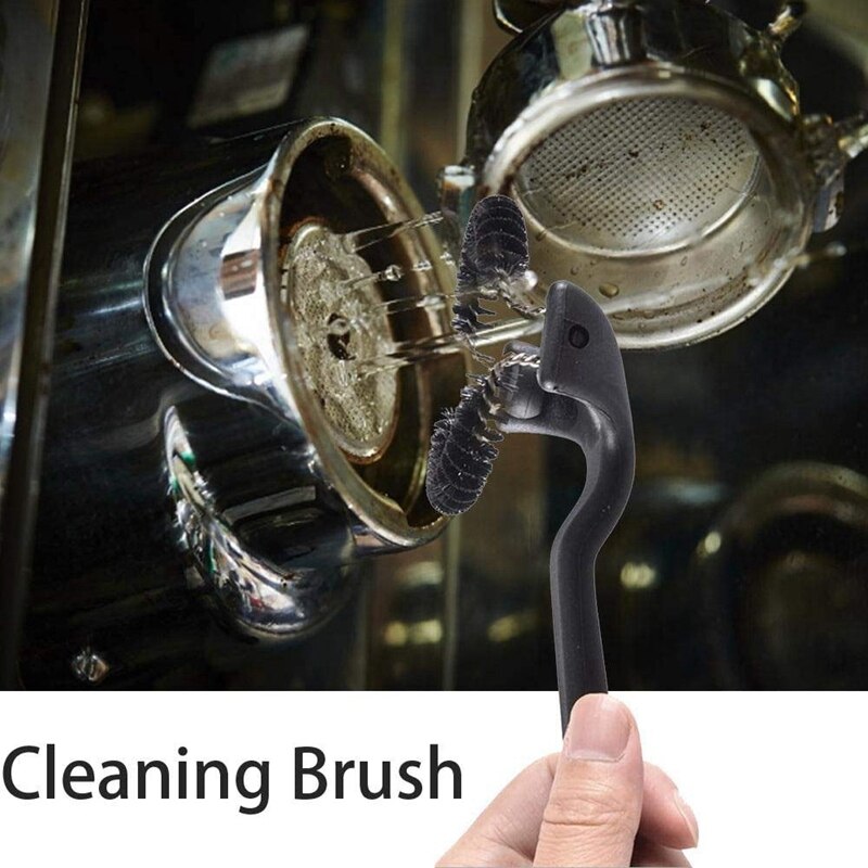 Coffee Machine Brush Cleaner Nylon Espresso Machine Cleaning Brush, Barista Coffee Tool