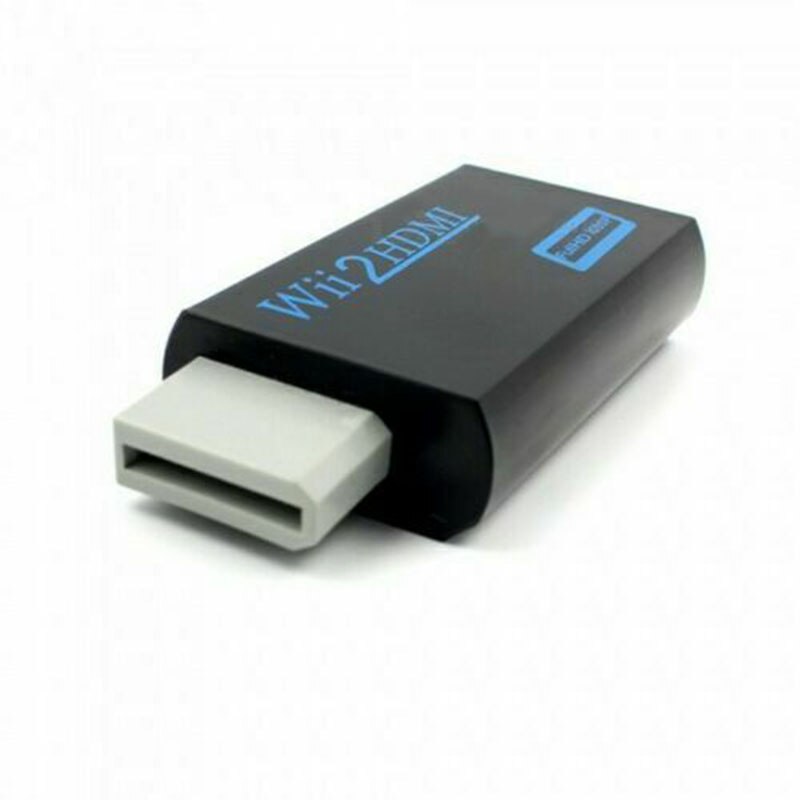 Bærbar til wii til hdmi wii 2 hdmi full hd konverter o output adapter tv