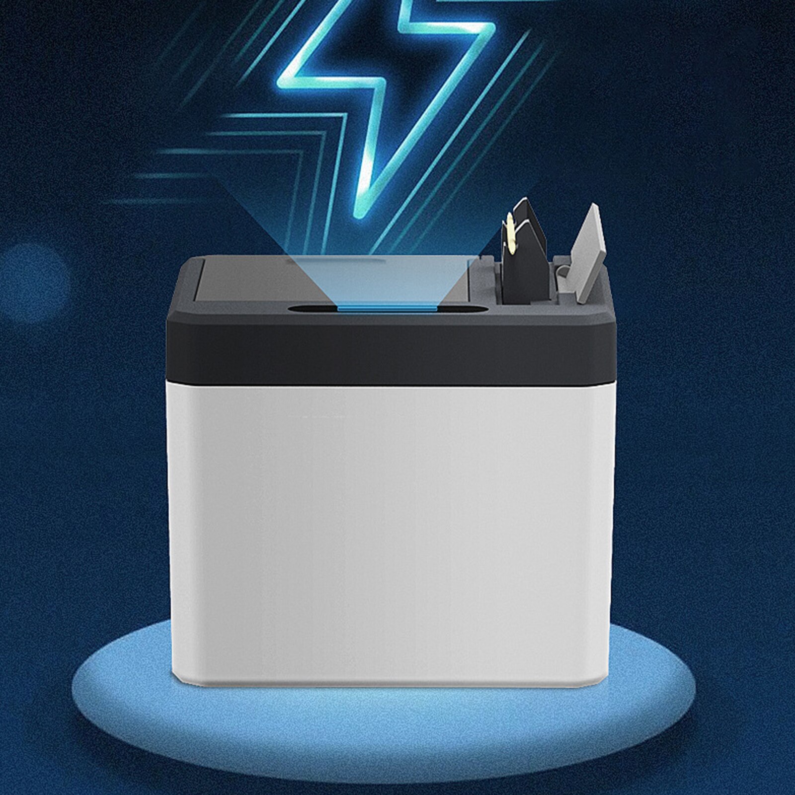 Automatic Toothpick Dispenser Infrared Sensor Smart Hand-free Toothpick Holder Table Smart Sensor Toothpick Box for Home Office