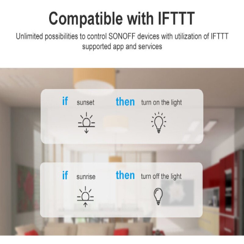 SONOFF BASIC R3 Smart ON/OFF WiFi commutateur prise en charge APP/LAN/commande vocale bricolage fonctionne avec Alexa Google Home 1/3/5 pièces