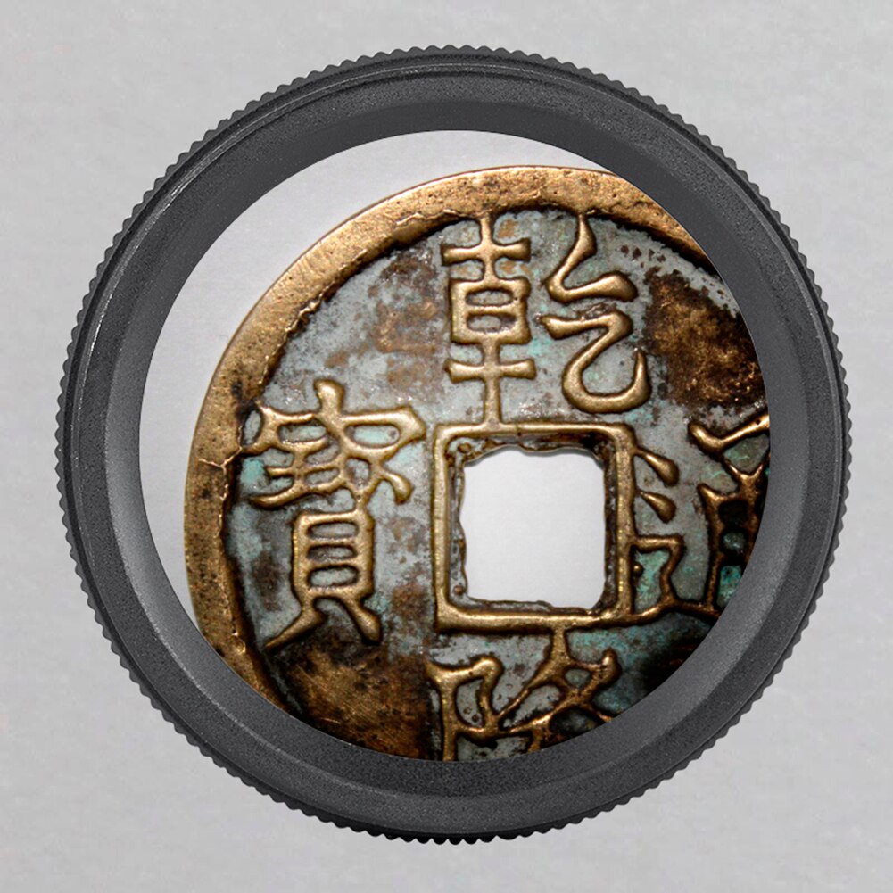 30X Monocl Handheld Magnifying Glass Optical Lens Jewelry Appraisal Monocle Magnifier Handheld Lightweight Newspaper Magnifier