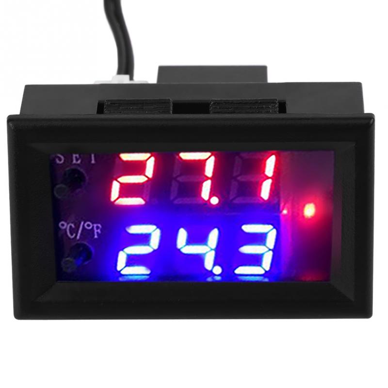 Digital Display Microcomputer Thermostat Temperature Controller Switch with Sensor DC12V termometro temperature meter