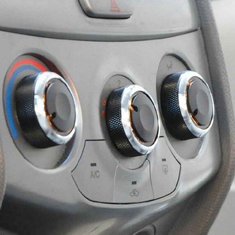 3Pcs/Set Car AC Knob Air Conditioning Knob Heat Control Switch Knob for Chevrolet Sail Car Styling