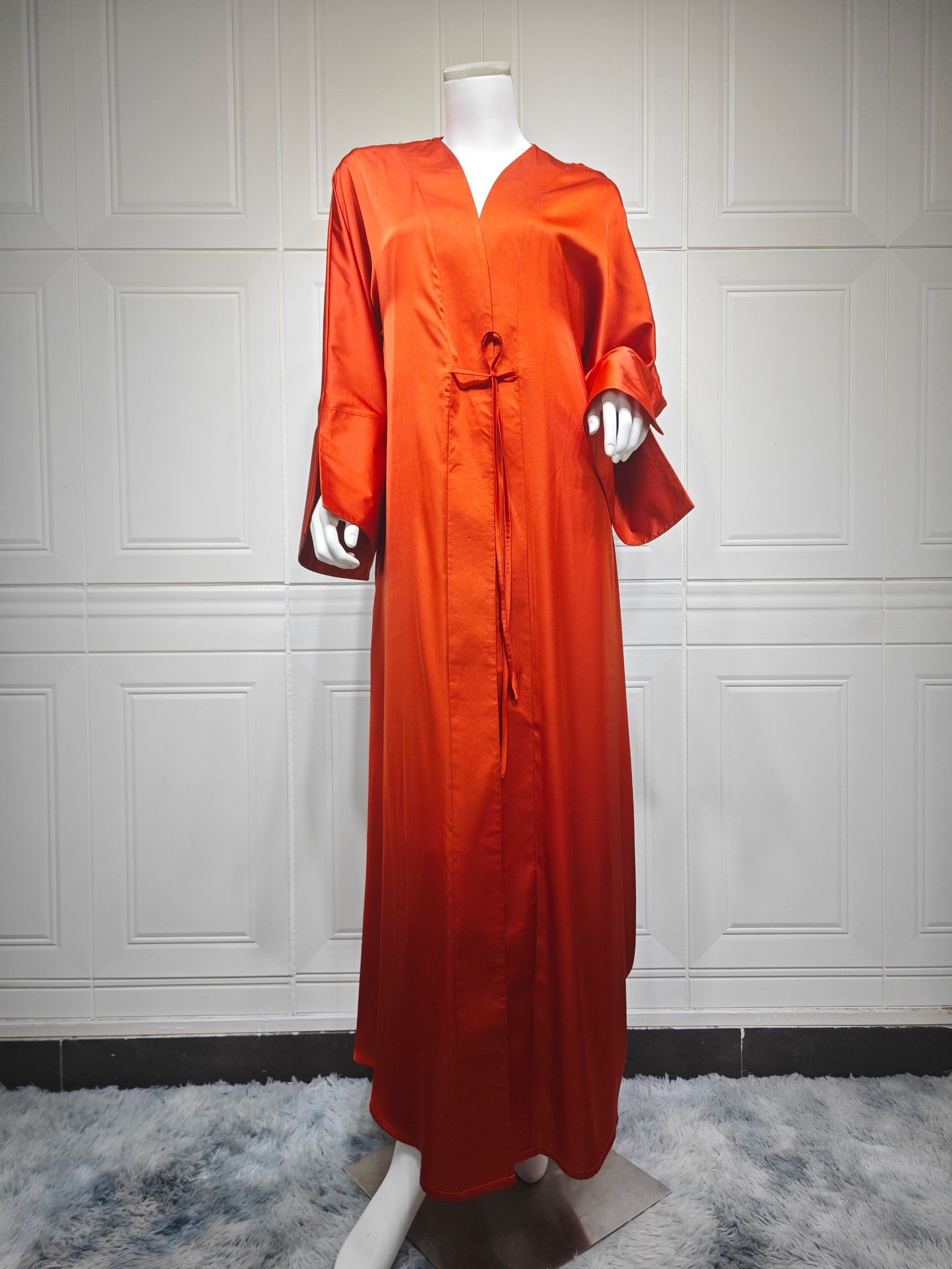 Abayas de Dubaï de luxe pour femmes, Djellaba Eid, Kimono Cardigan, Robe musulmane Kebaya Caftan Marocain, Islam Jalabiya, Robe Ramadan: M / Bleu