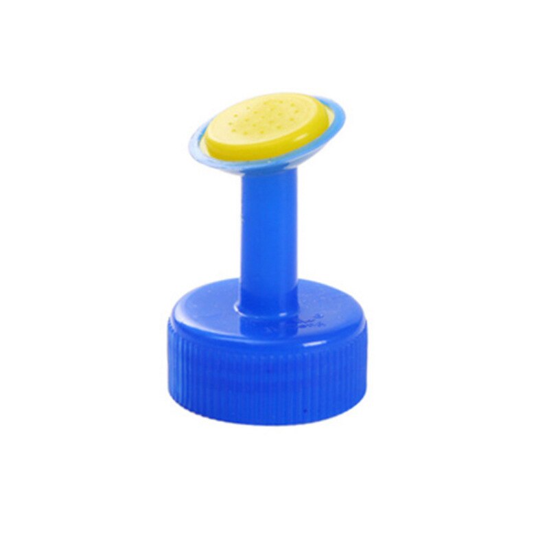 3pcs Gardening Plant Watering Attachment Spray-head Soft Drink Bottle Water Can Top Waterers Seedling Irrigation Equipment: Blue 3pcs