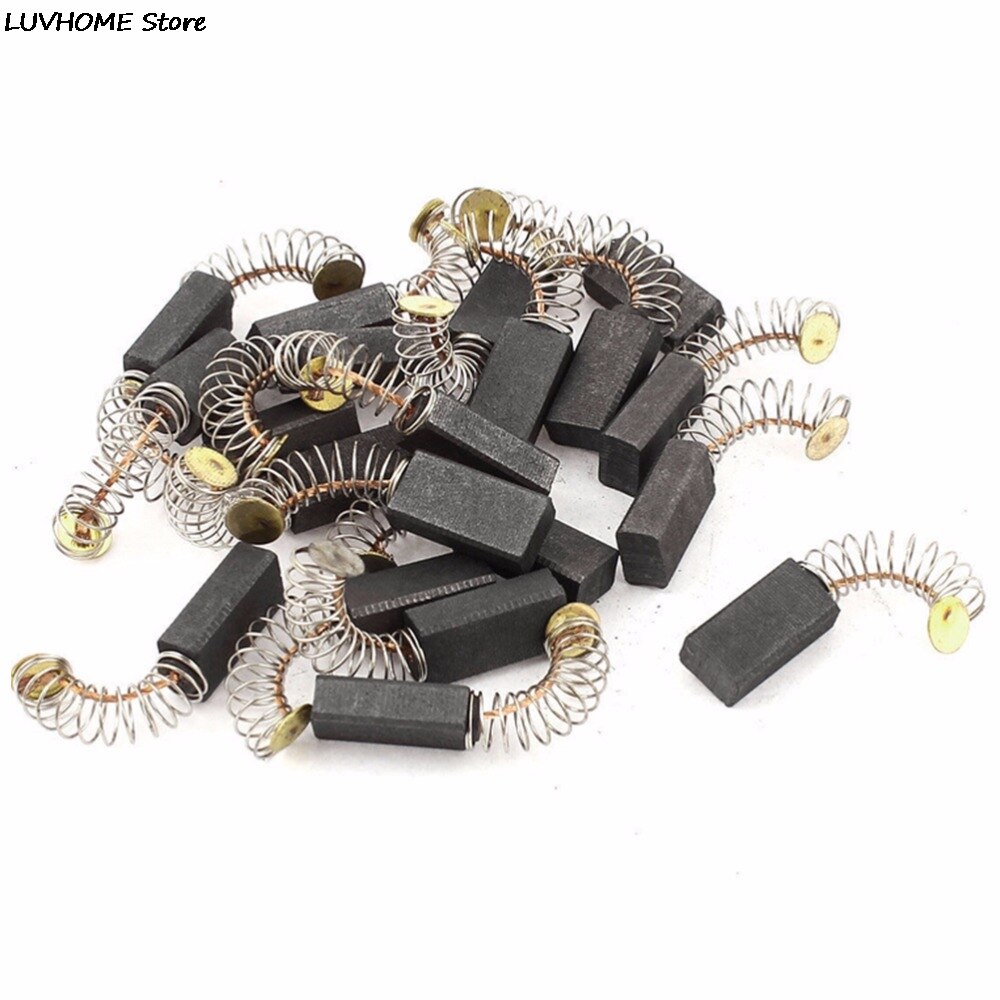 Lot De 8 Balais De Charbon Uxcell Pour Moteur électrique - 16x11x7mm