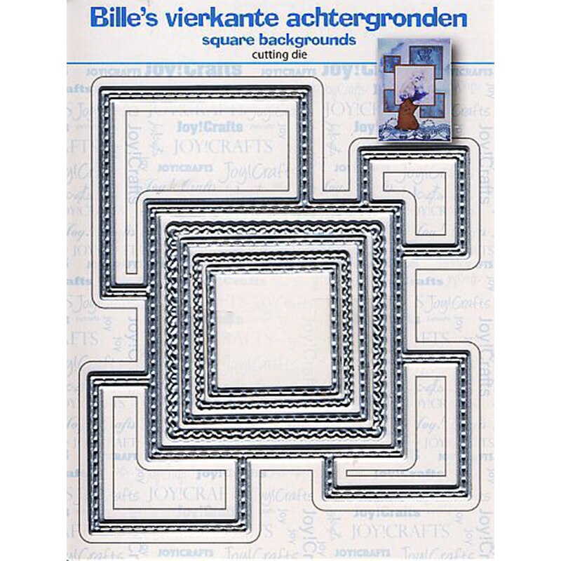 Square Frame Metal Cutting Dies for DIY Scrapbooking Album Paper Cards Decorative Crafts Embossing Die Cuts Arrivals