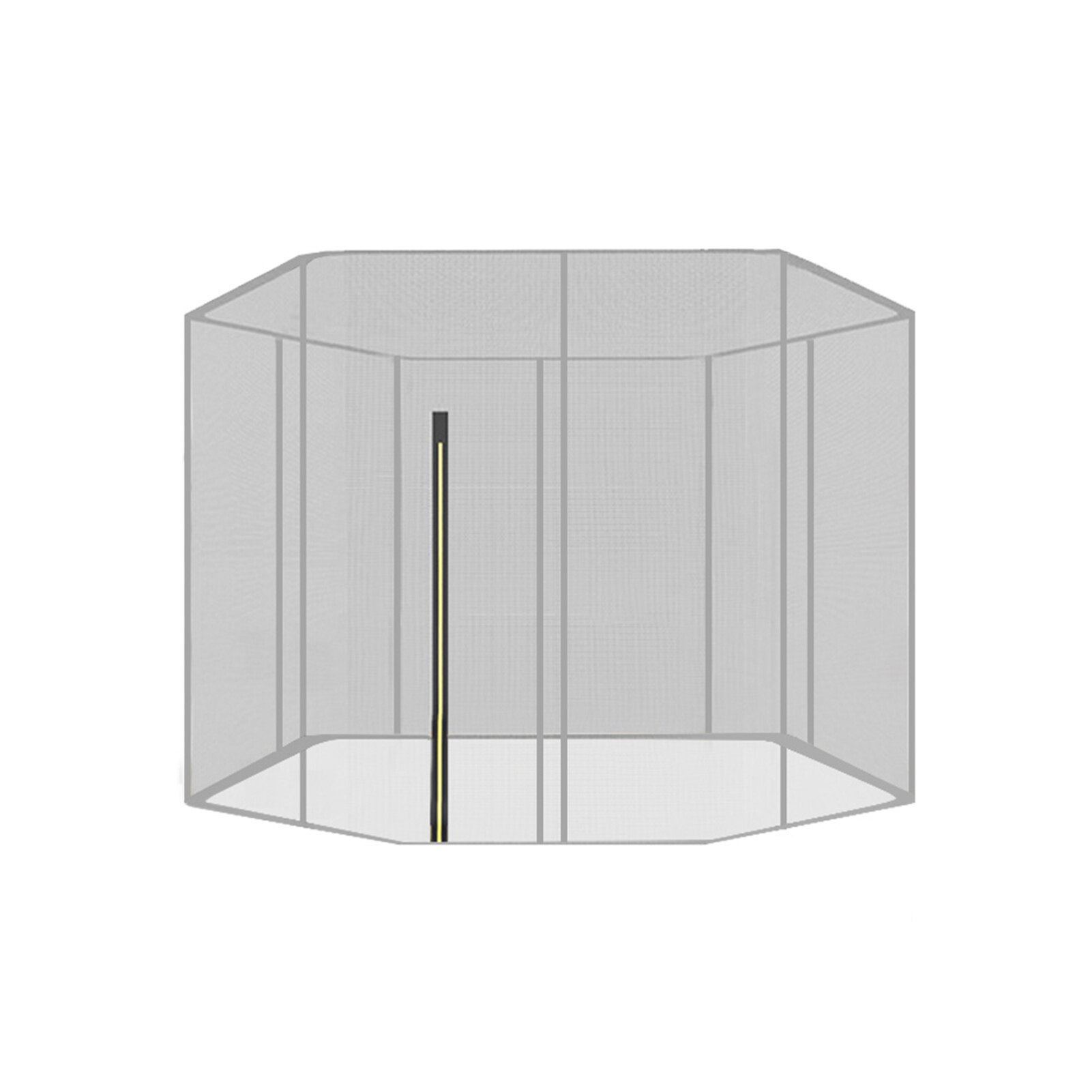 Large Indoor Trampoline with Protection Net Adult Children Jumping Bed Outdoor Trampolines Exercise Bed Fitness Equipment: 15 feet