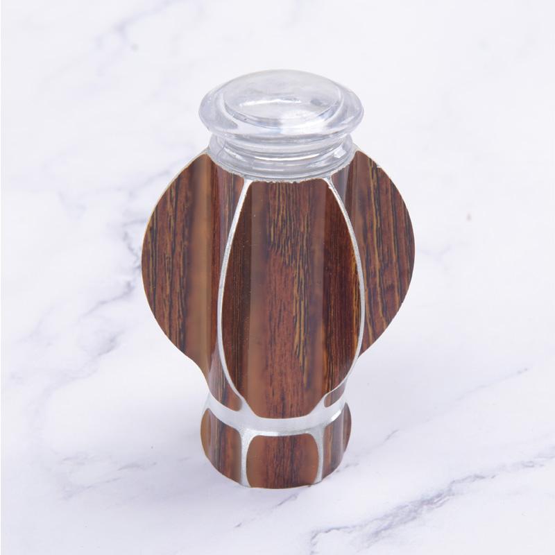 Tige de rideau romain tête décorative en aluminium | Tête tête de rideau décorative, tige de rideau décorative, bouchon de scellage, accessoires de barre Rome tête: 2