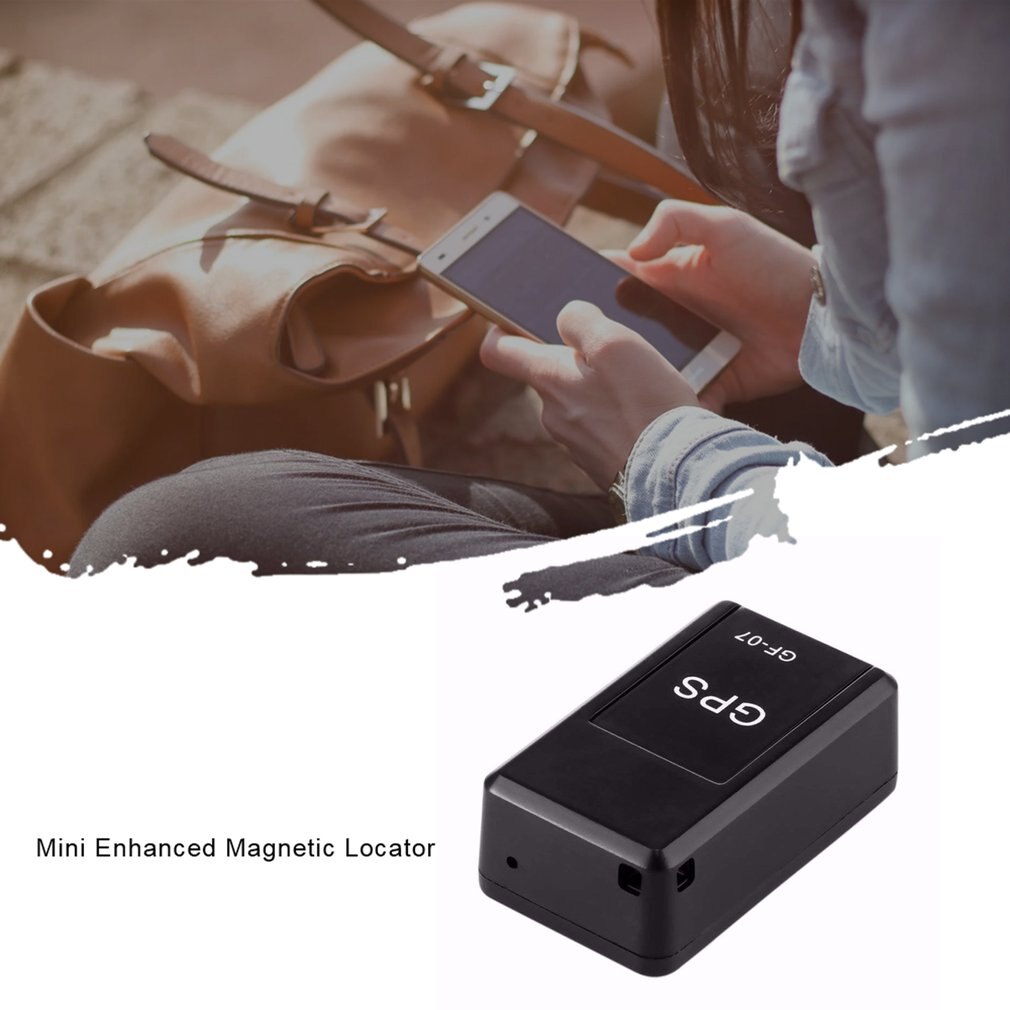 GF07 Mini positionneur magnétique amélioré voiture GPS localisateur Anti-perte d'enregistrement dispositif de suivi aimant fonction d'adsorption