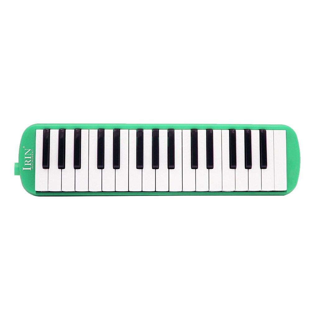 32 Key Portable Tone Piano Mouth Organ Harmonica Pianica Melodica Classroom Beginners Adults Playing Musical Instruments: green